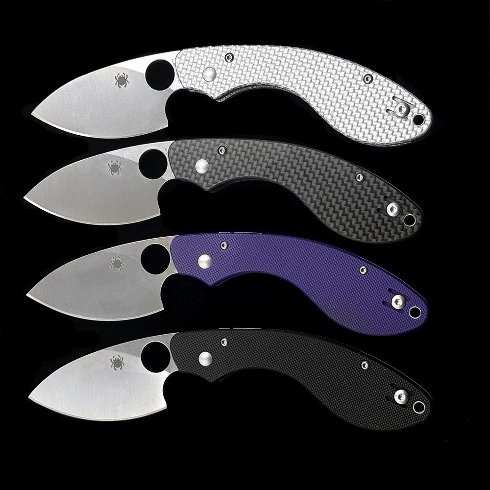 C207GP Ouroboros G10/CF Handle Bearing Knives