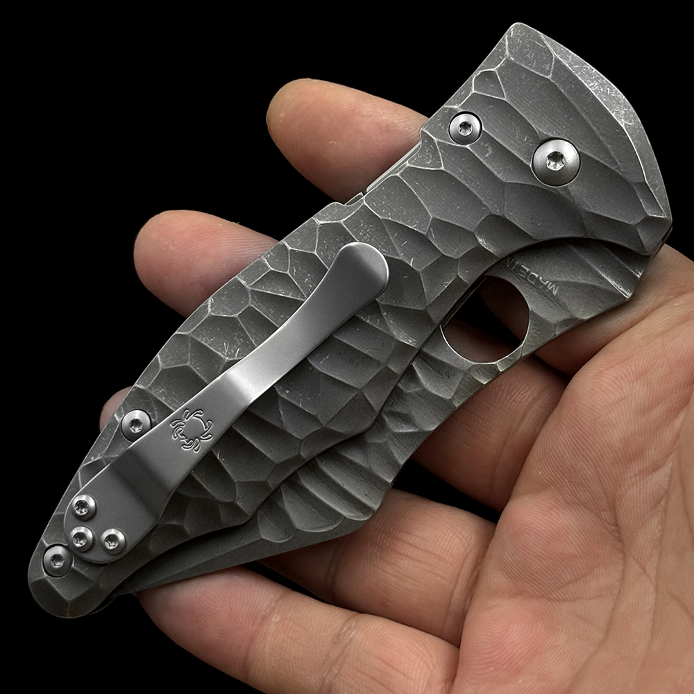 C85 TIP Yojimbo Titanium Bearing N690 Blade Knife