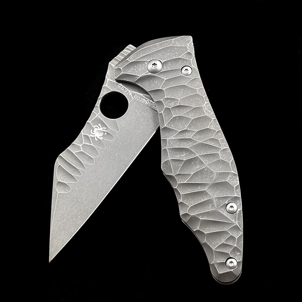 C85 TIP Yojimbo Titanium Bearing N690 Blade Knife