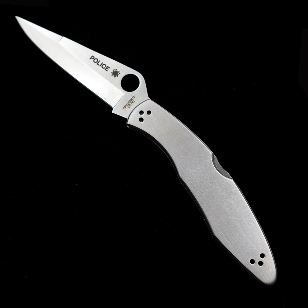 C07 Police Steel Handle Knife