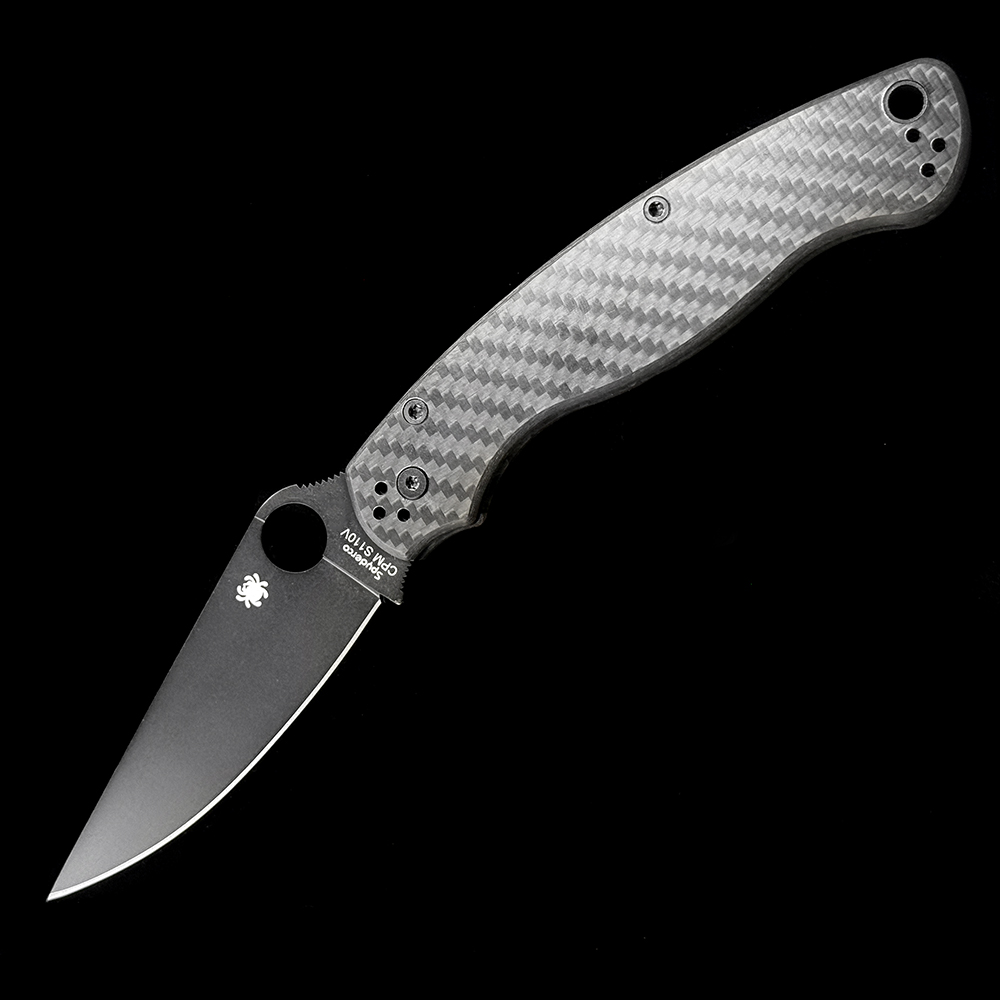 C36 Military 2 Bearing CF Handle Knife