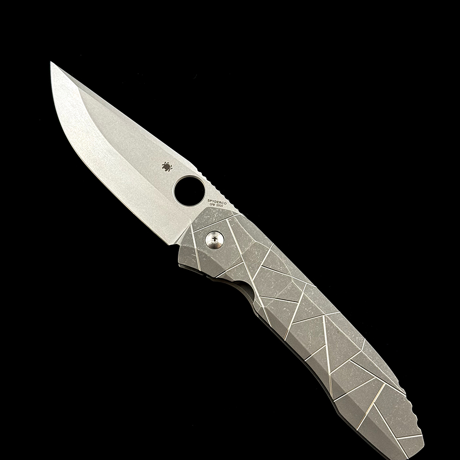C199TIP %DC53 Blade Nirvana TC4 Handle Knife