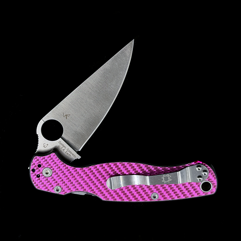 C81 PM2 Carbon fiber bearing knife