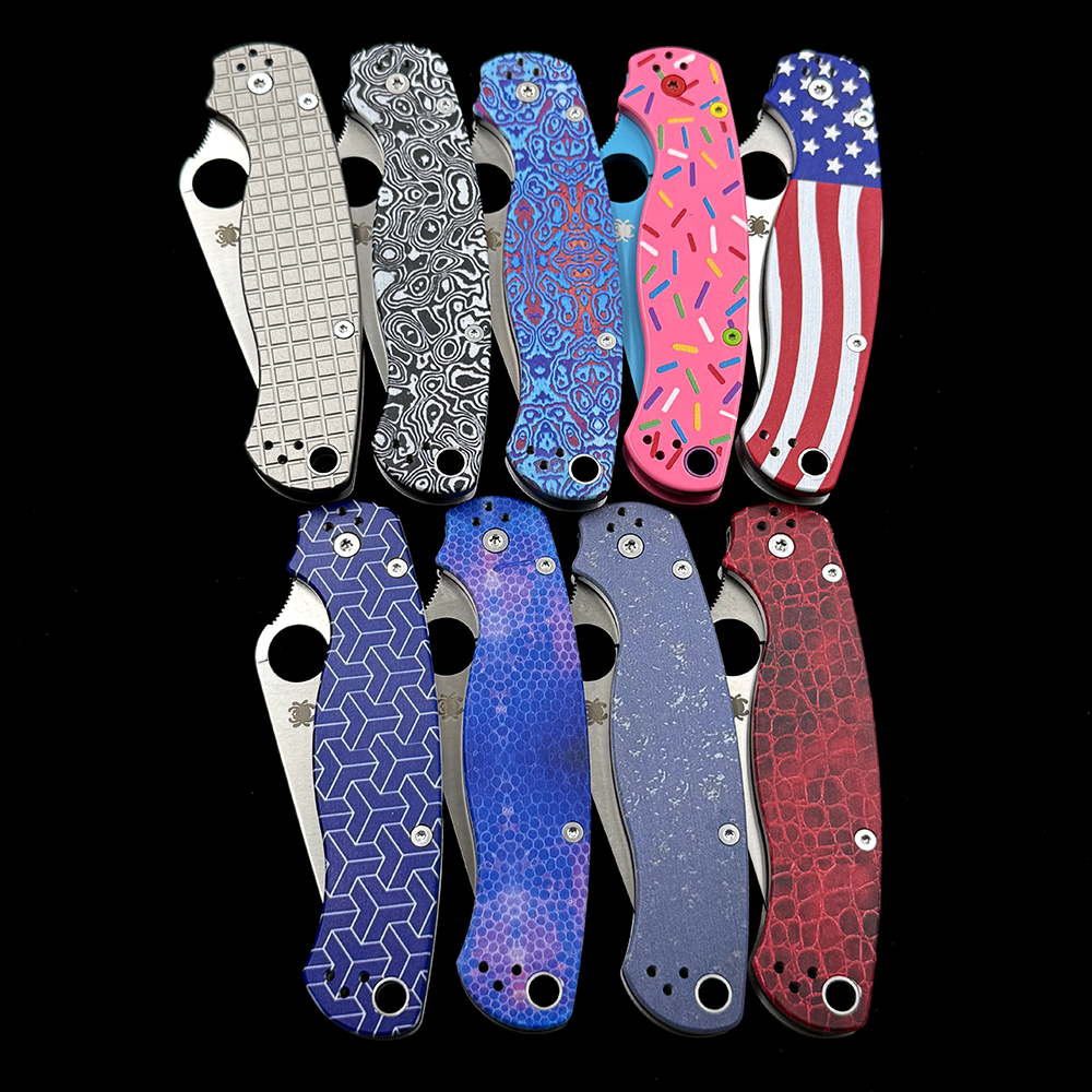 C81ALL Para2 Bearing Aluminum alloy handle Knife