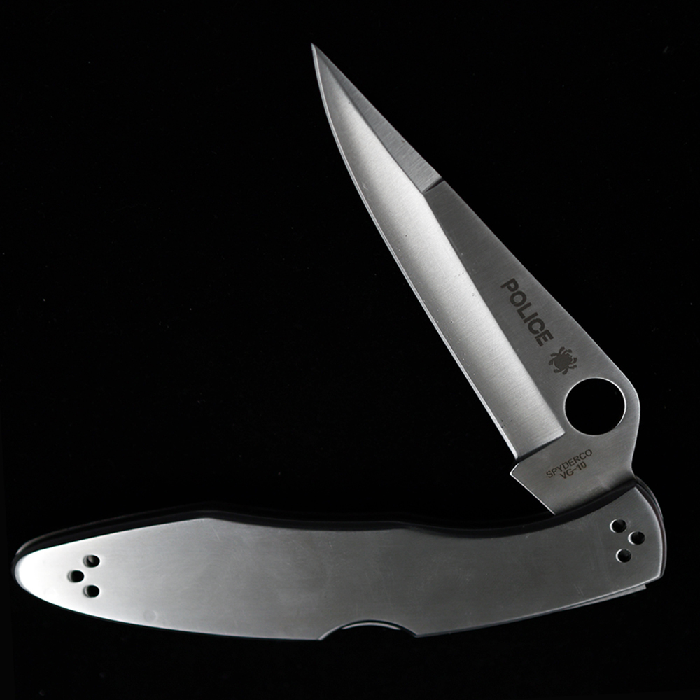 C07 Police Steel Handle Knife