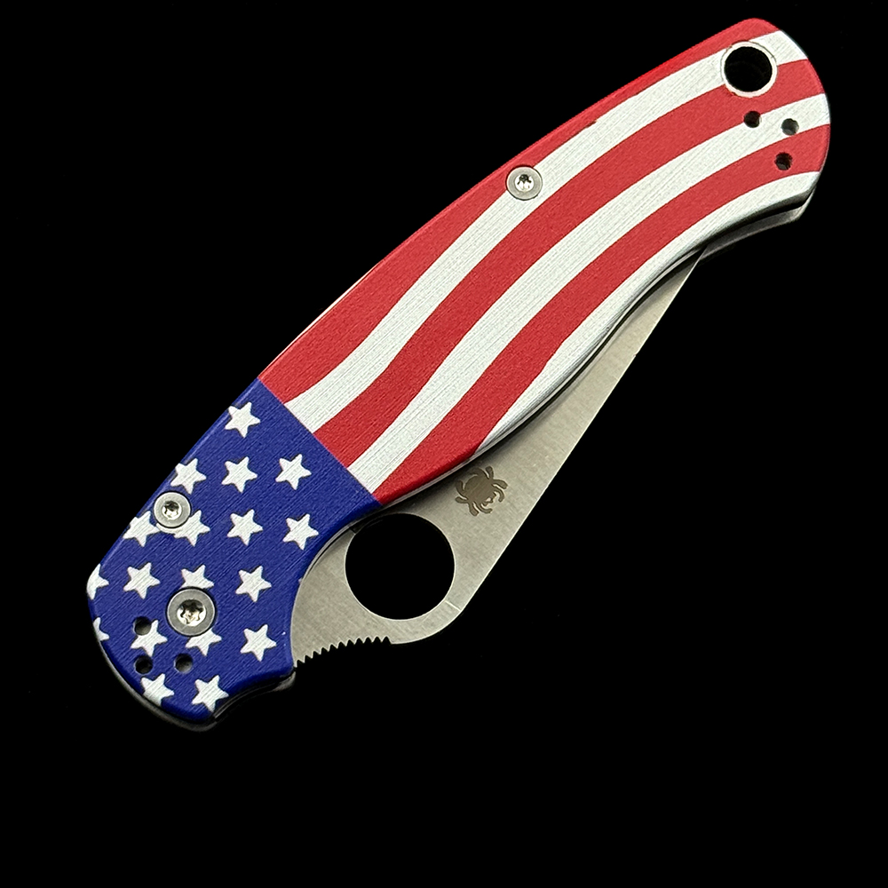 C81ALL Para2 Bearing Aluminum alloy handle Knife