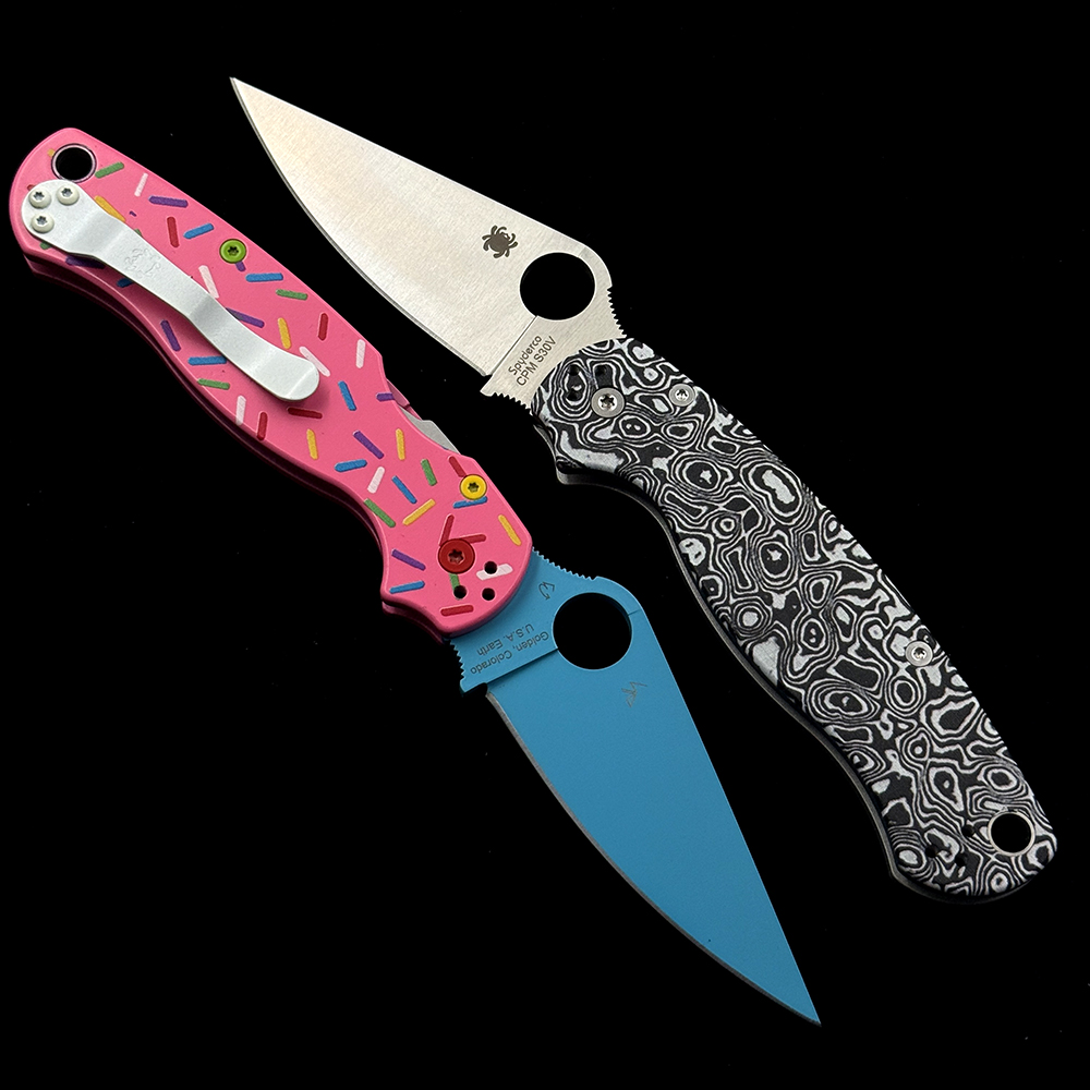 C81ALL Para2 Bearing Aluminum alloy handle Knife