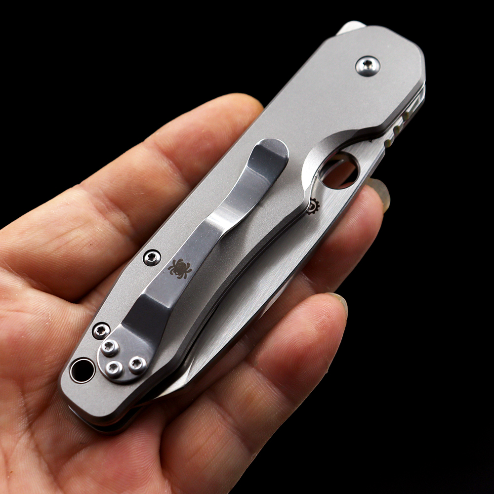 C240TIP Kevin Smock %100 VG10 Blade, Titanium handles Knife