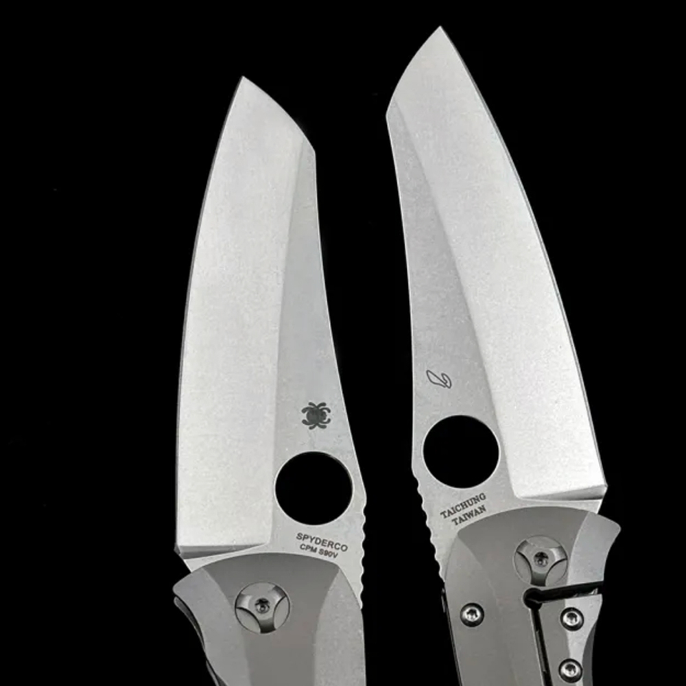 C238TIP Rassenti Paysan Titanium Handle Knife