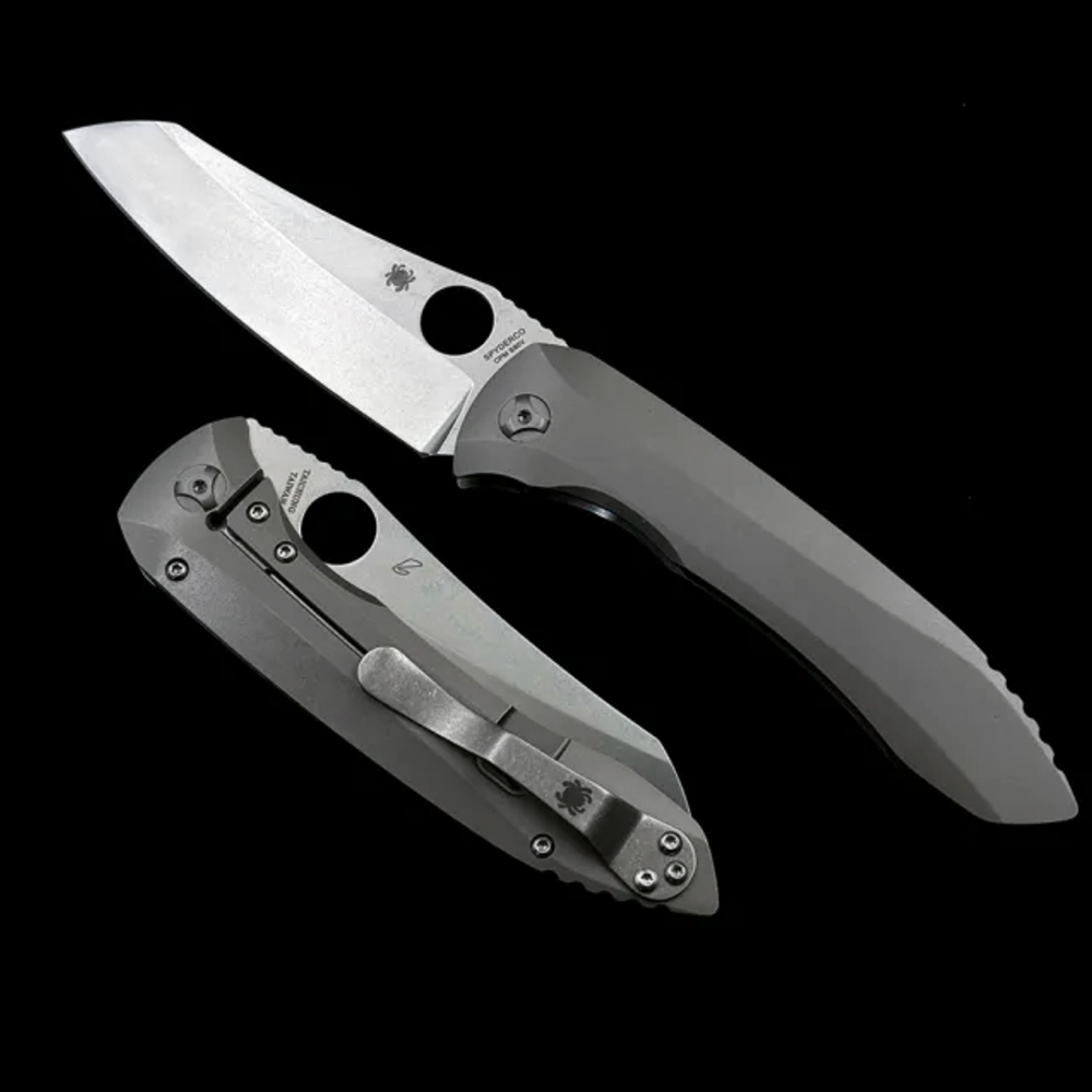 C238TIP Rassenti Paysan Titanium Handle Knife