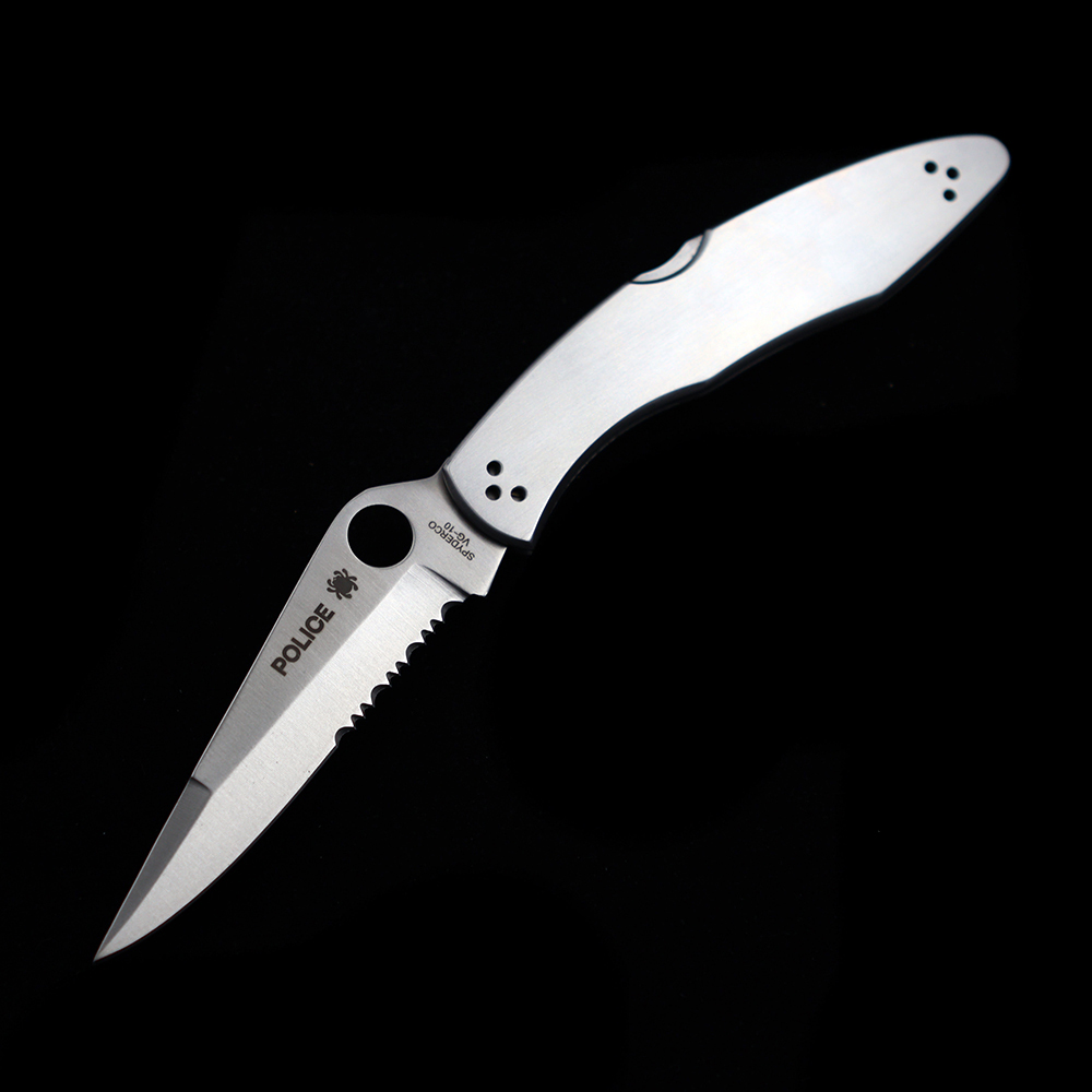 C07 Police Steel Handle Knife