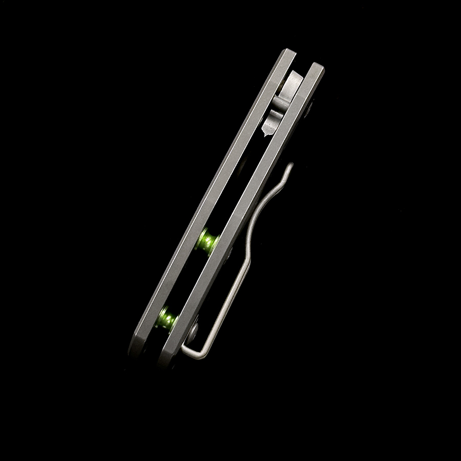 C158TIP Titanium Handles Folding Knife