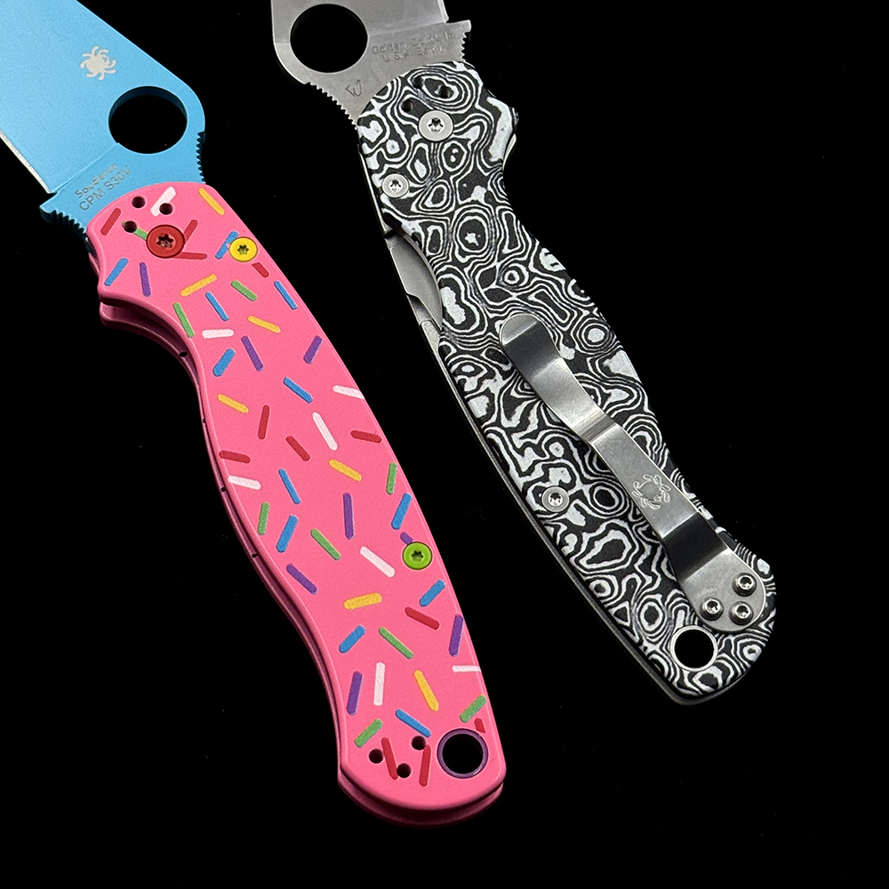 C81ALL Para2 Bearing Aluminum alloy handle Knife