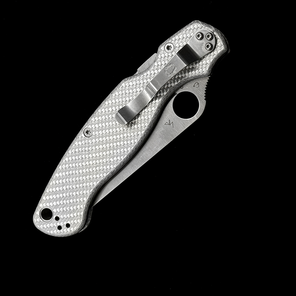 C36 Military 2 Bearing CF Handle Knife