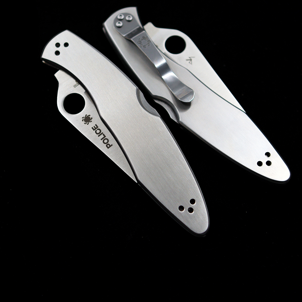 C07 Police Steel Handle Knife