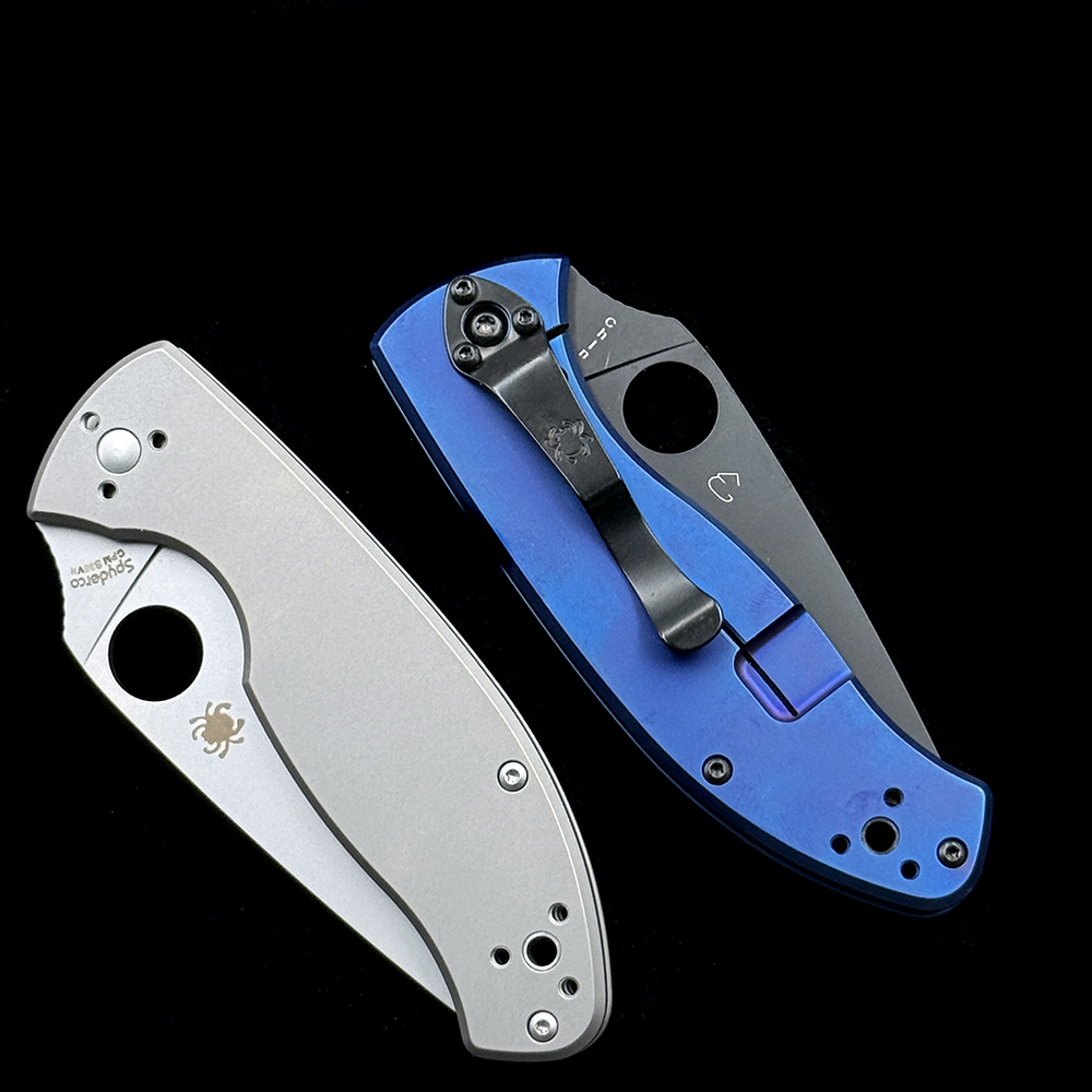 C122TIP Tenacious T&L Pattern Titanium Handles Knife