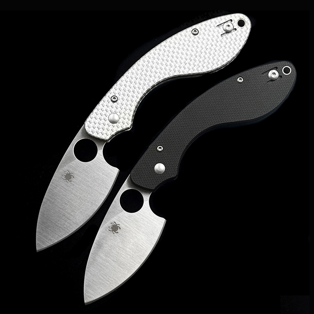 C207GP Ouroboros G10/CF Handle Bearing Knives