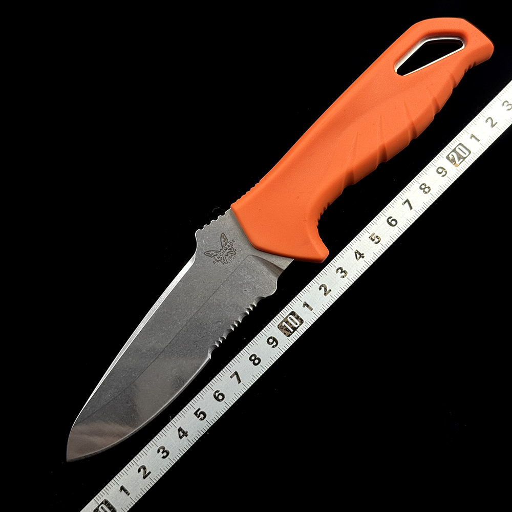 BM18040S Water Undercurrent Fixed Blade Dive Knife