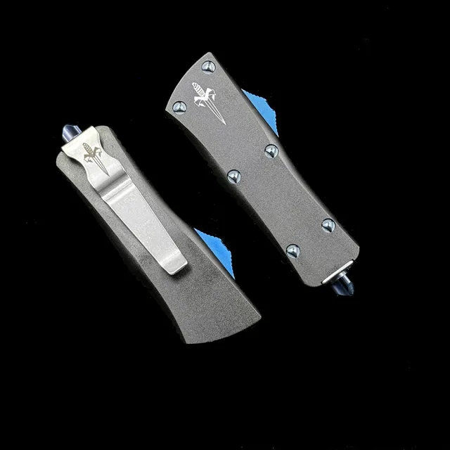 MT Mini Mirror brushed version Troodon OTF Knife