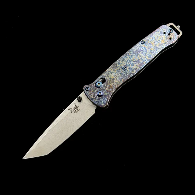 BM 537 Bailout Titanium alloy Handle  Knife