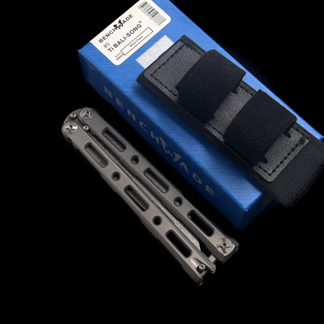 BM85 Titanium integrated handle Bali-Song Swing knife