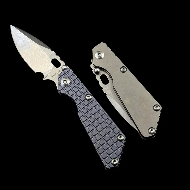 Strider PT3 Ceramic Bearing  Titanium Handle Knife