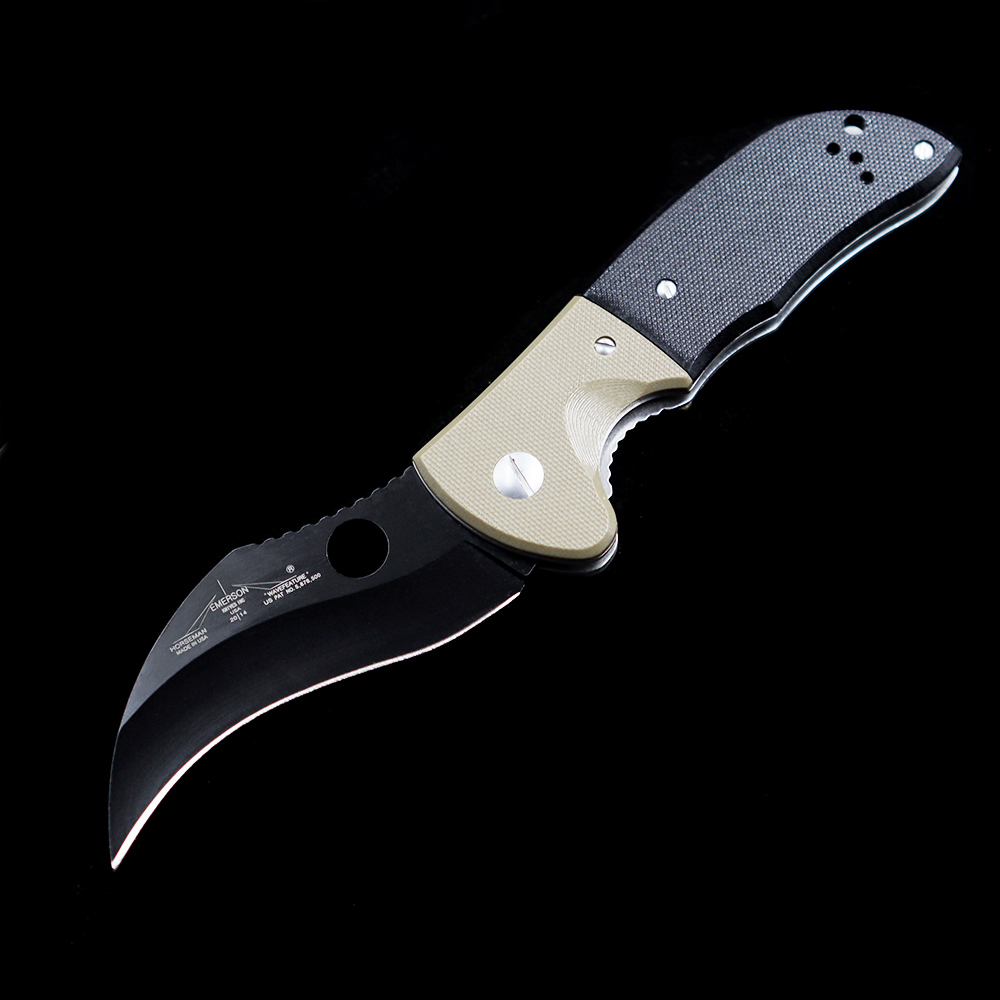 Limited edition Emerson Custom CQC-9 - ''The Eagle'' %154CM Folding knife