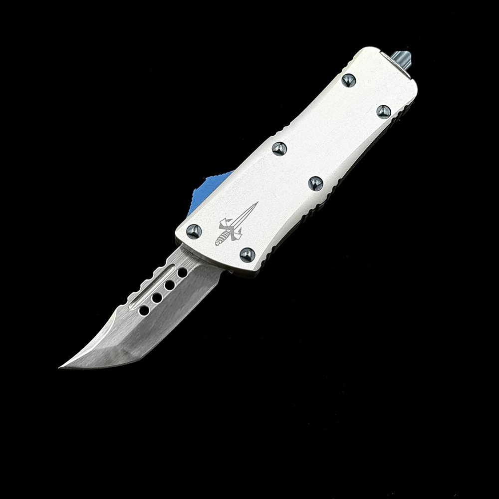 MT Mini Mirror brushed version Troodon OTF Knife