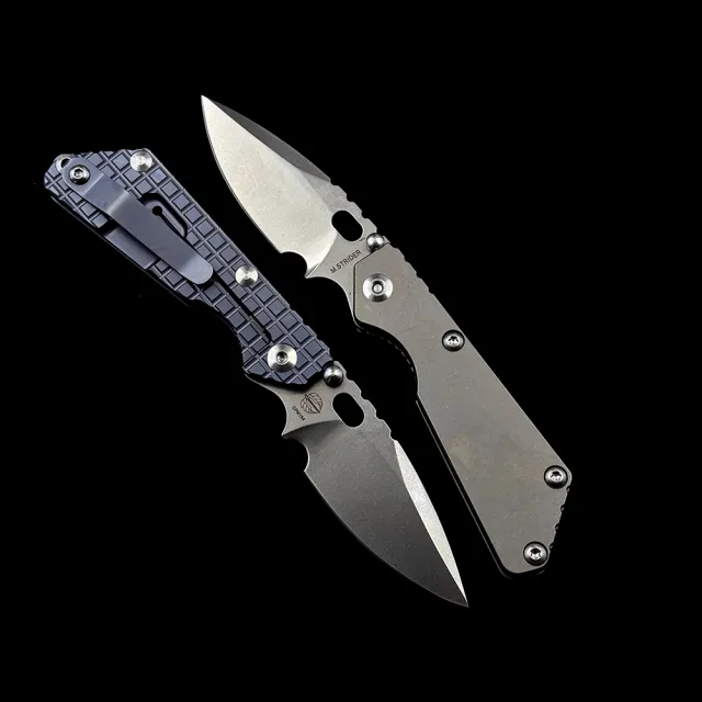 Strider PT3 Ceramic Bearing  Titanium Handle Knife