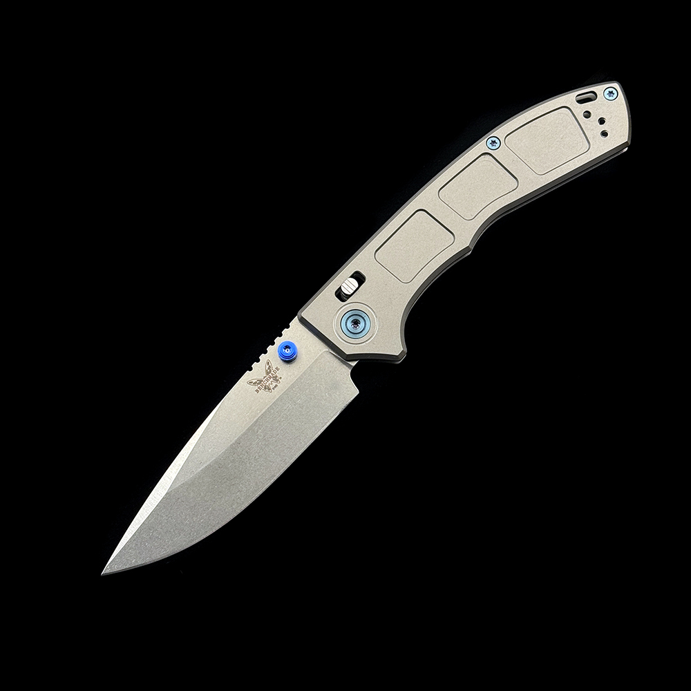 BM 748 Narrows  Titanium M390 Blade  AXIS Folding Knife