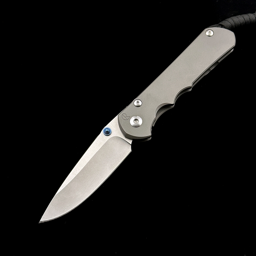 Chris Reeve 21TH/25TH Anniversary Titanium Handle Folding Knife
