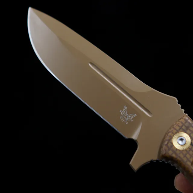 BM 375 Shane Sibert Adamas Micata Fixed Blade Knife