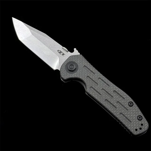 ZT 0620CF Emerson Tanto Carbon Fiber Bearing Folding Knife