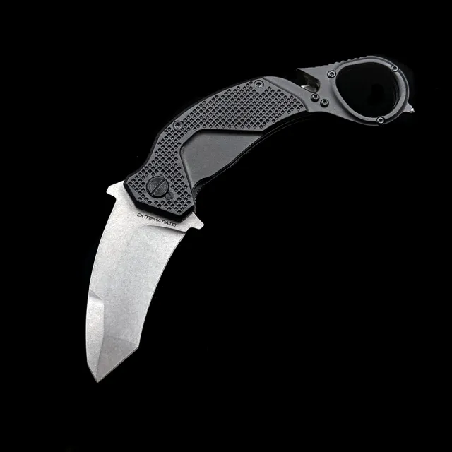 Extrema Ratio Nightmare Karambit Liner Lock Knife Black Aluminum