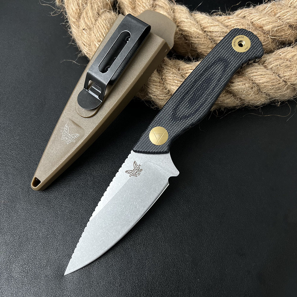 BM 203 Dacian Pocket Fixed Blade Knife