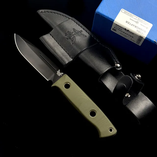 BM 163BK Bushcrafter Fixed Blade Knife