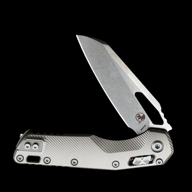 MT MSI RAM-LOK Manual Titanium Handle M390MK Blade Folding Knife