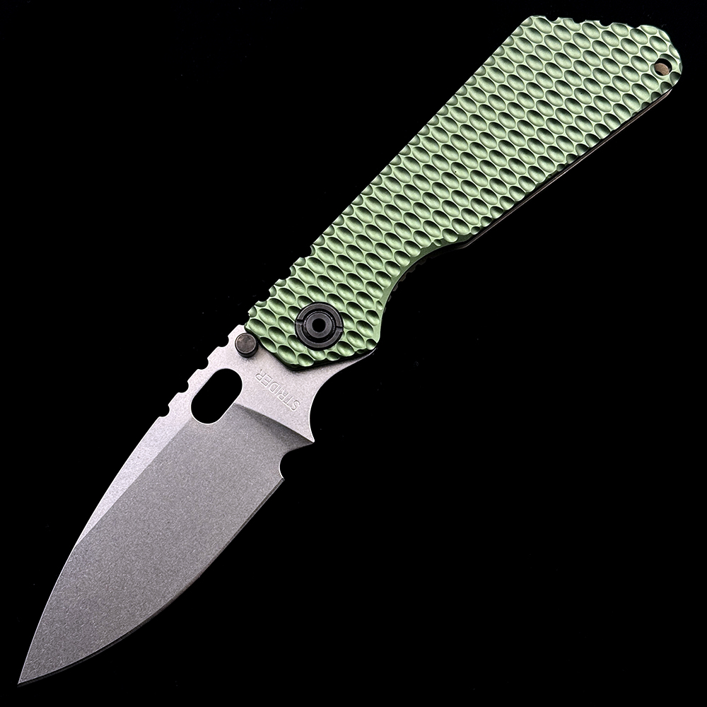 Strider SMF Aluminum +TC4 Titanium Handle Folding Knife