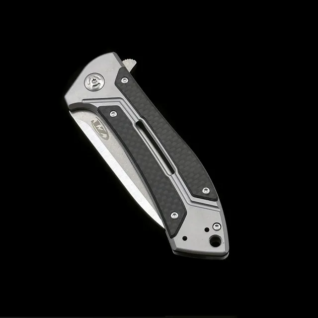ZT 0801 TODD REXFORD Steel Handle Folding Knife