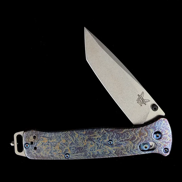 BM 537 Bailout Titanium alloy Handle  Knife