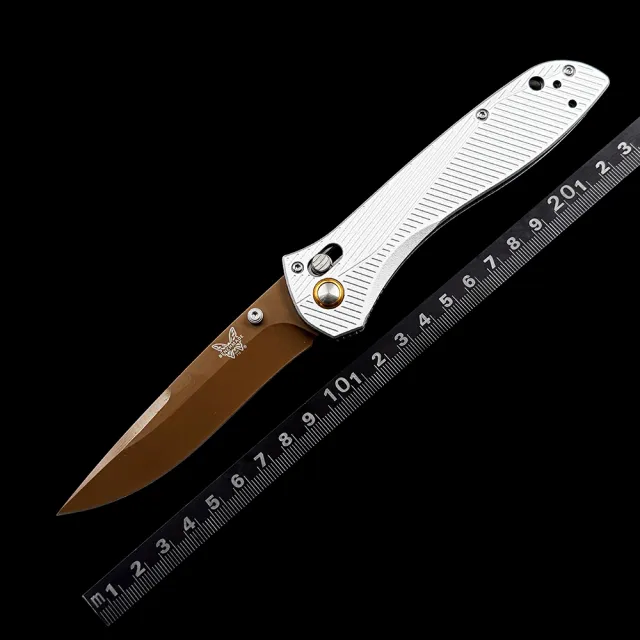 BM 710FE-2401  Aluminum Seven | Ten McHenry`Williams AXIS FOLDER  Folding knife