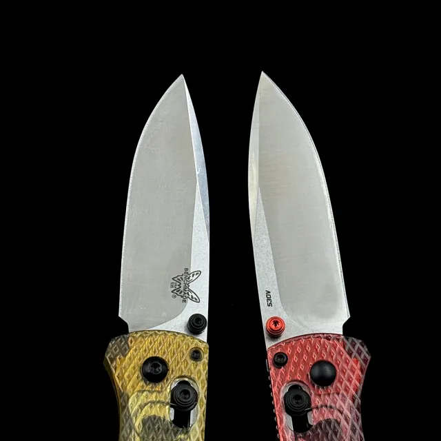 BM 535 Bearing Bugout AXIS PEI/ Acrylic handle Folding Knife