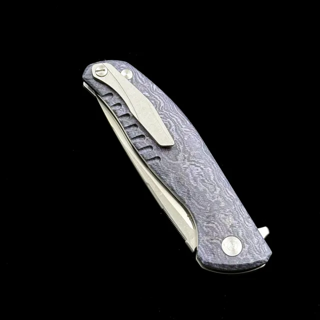 Shirogorov F3 G10 handle D2 blade folding knife