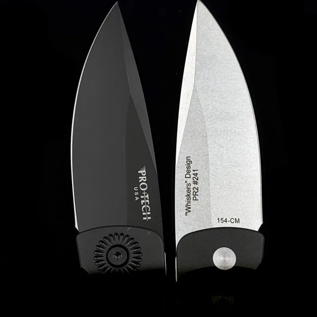 PROTECH BR-2 Whiskers Auto Folding Knife Outdoor Camping Hunting Pocket EDC Tool Knife