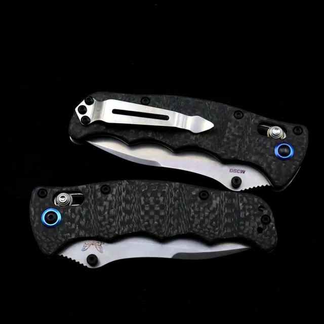 BM BM484S-1 Nakamura Carbon Handle AXIS Folding Knife