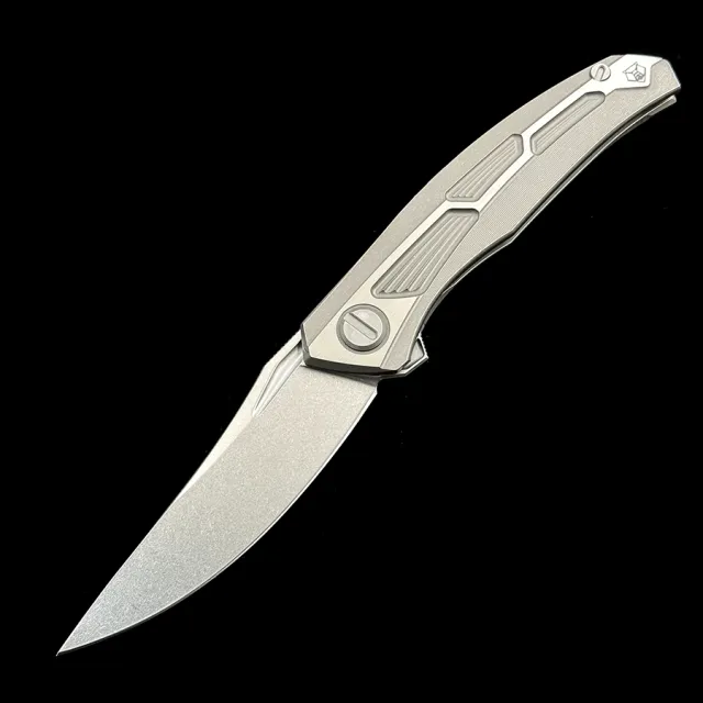Shirogorov Quantum Folding Knife M390 Blade Outdoor Camping Hunting Pocket EDC Tool Knife
