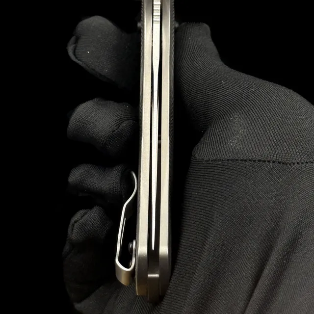 BM 15535 TIP Hunt Taggedout AXIS 100% 14C28N Titanium Folding Knife