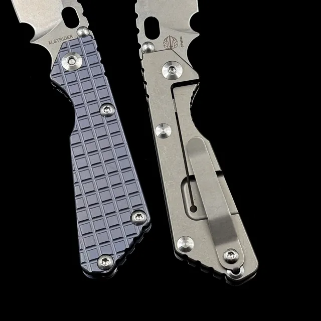 Strider PT3 Ceramic Bearing  Titanium Handle Knife