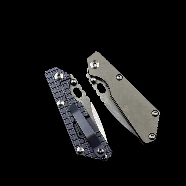Strider PT3 Ceramic Bearing  Titanium Handle Knife