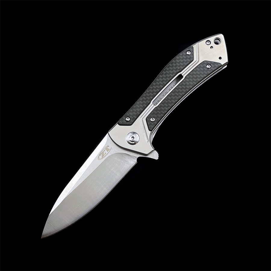 ZT 0801 TODD REXFORD Steel Handle Folding Knife